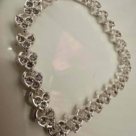 Silver plated anklet, or bracelet new tags!! - Picture 5 of 6